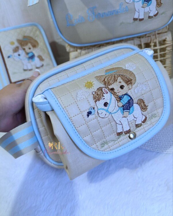 Necessaire com Trocador Acoplado