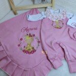 Saida Maternidade Gola Renda Modelo Feminino