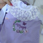 Saida Maternidade Gola Renda Modelo Feminino